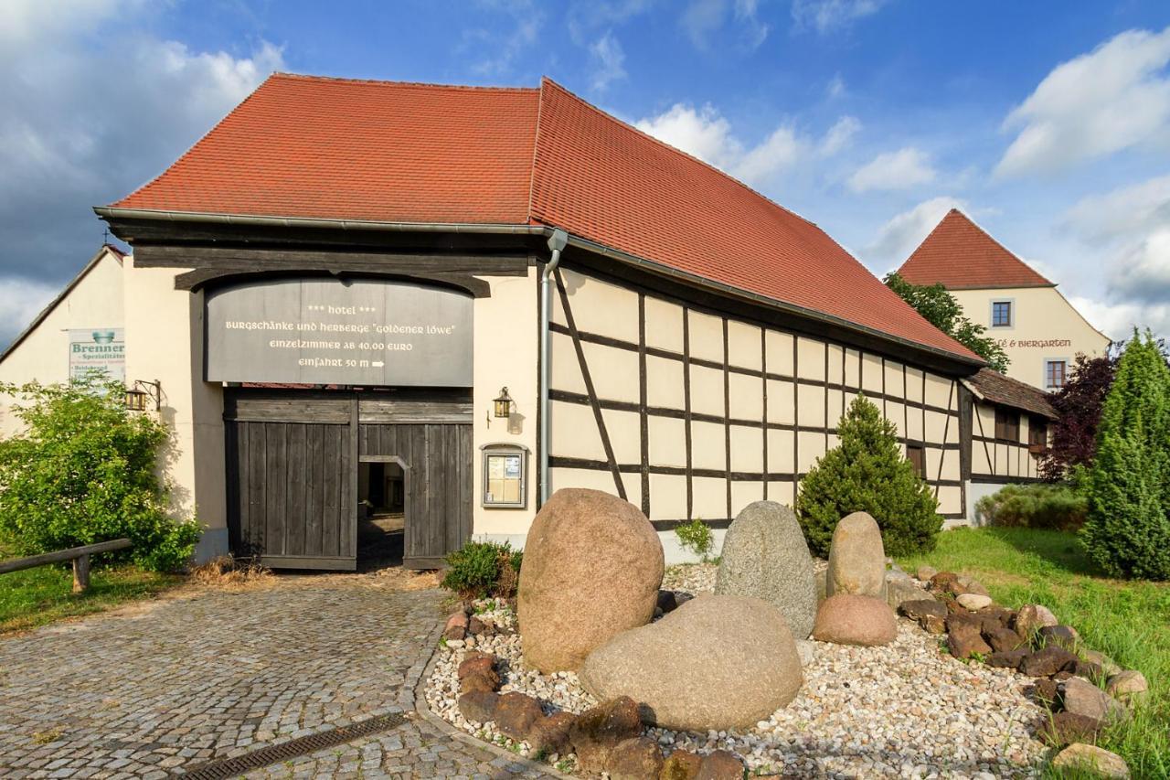 Burgschaenke & Herberge Goldener Loewe Bad Dueben Luaran gambar